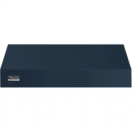 Front. Viking - Professional 5 Series 36" Convertible Range Hood - Slate Blue.