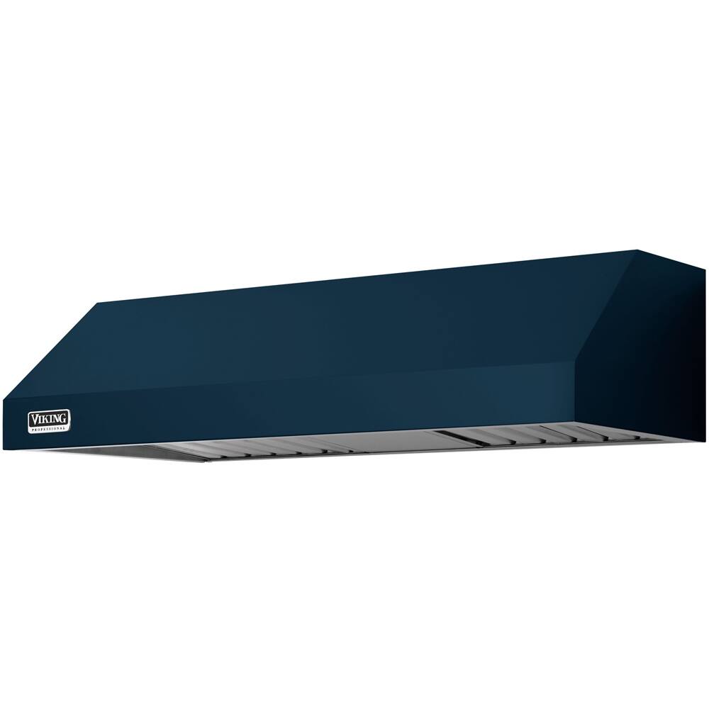 Front. Viking - Professional 36" Convertible Range Hood - Slate Blue.