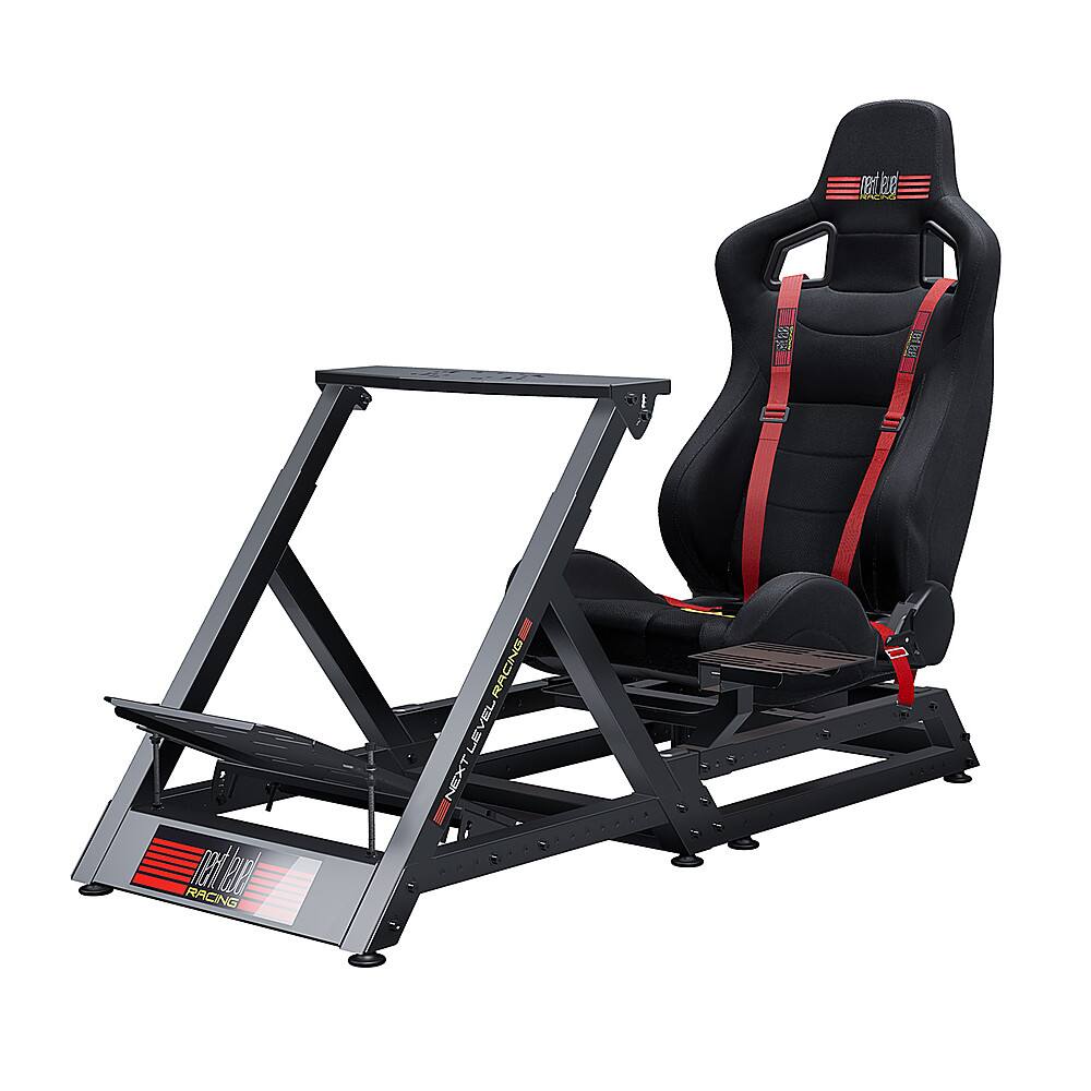 Alt View 13. Next Level Racing - GTtrack Simulator Cockpit - Black.
