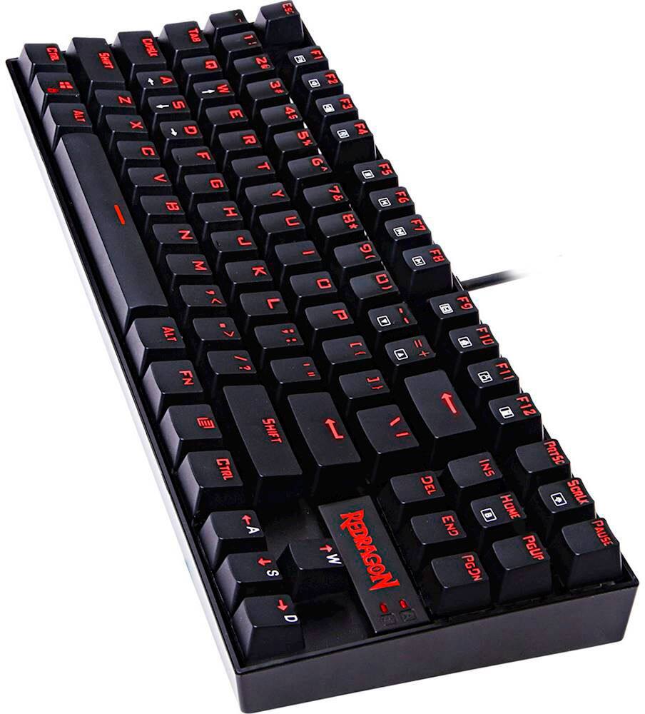 Alt View 13. REDRAGON - Kumara K552 Wired Gaming Mechanical Keyboard with Back Lighting - Black.