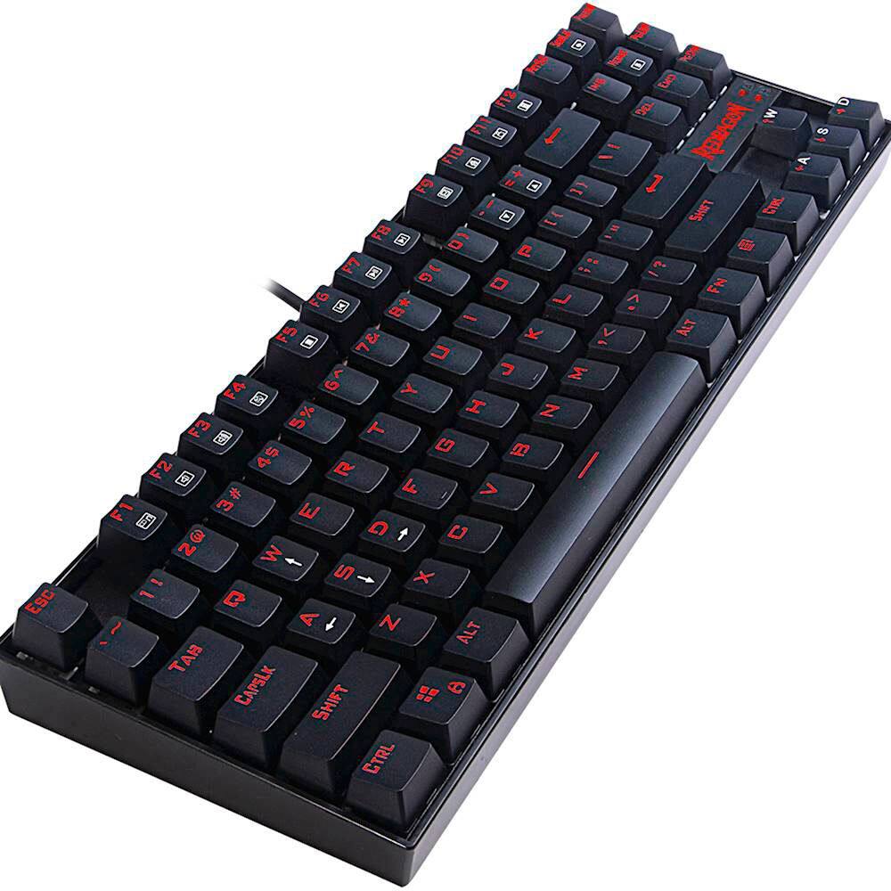 Alt View 14. REDRAGON - Kumara K552 Wired Gaming Mechanical Keyboard with Back Lighting - Black.