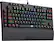 Angle. REDRAGON - Broadsword K588 RGB Wired Mechanical Blue Switch Keyboard with RGB Back Lighting - Black.