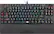 Front. REDRAGON - Broadsword K588 RGB Wired Mechanical Blue Switch Keyboard with RGB Back Lighting - Black.