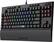 Left. REDRAGON - Broadsword K588 RGB Wired Mechanical Blue Switch Keyboard with RGB Back Lighting - Black.