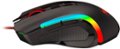 Left Zoom. REDRAGON - Griffin M607 Wired Optical Gaming Mouse - Black.