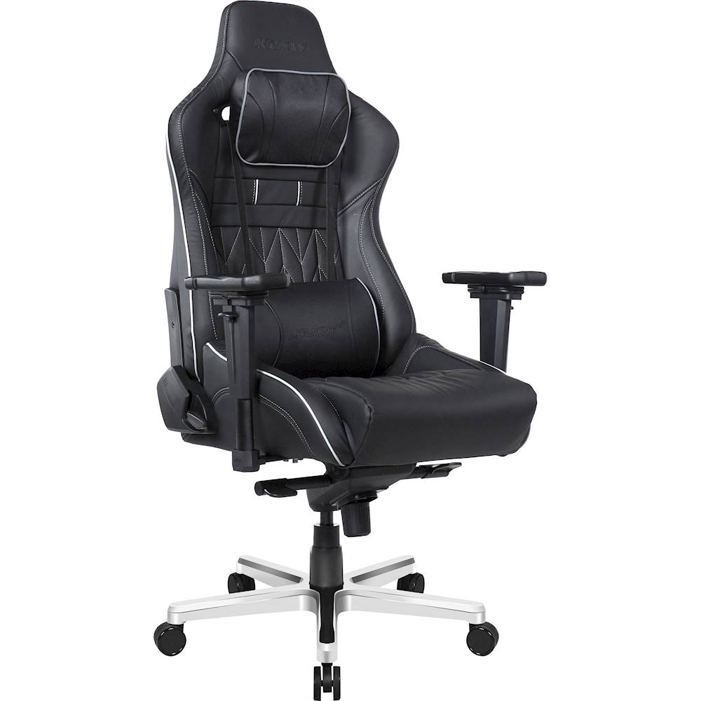 Angle View: AKRacing - Masters Series Pro Deluxe Gaming Chair - Black