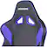 Alt View 39. AKRacing - Core Series LX Plus Gaming Chair - Indigo.
