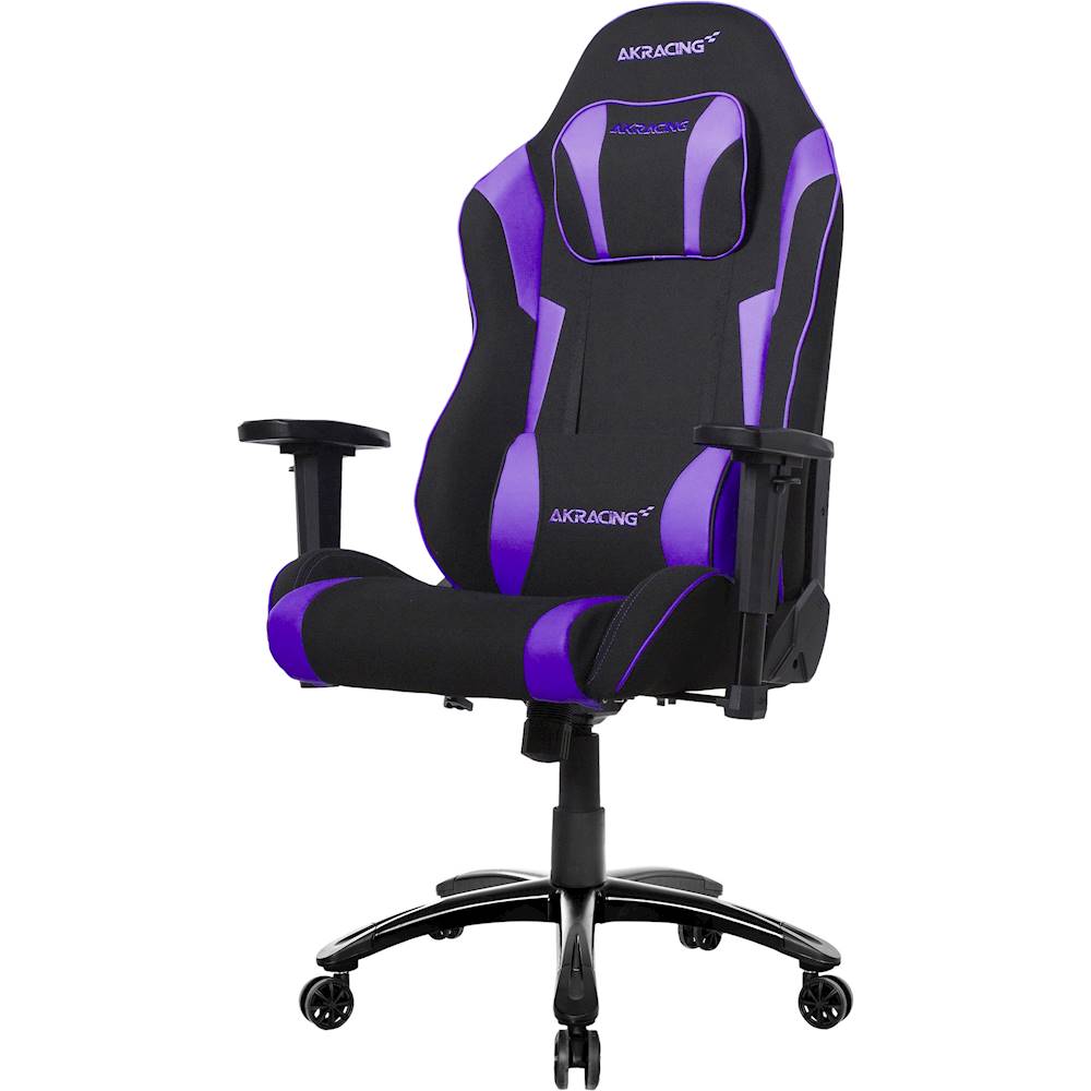 Left View: AKRacing Core Series EX-Wide SE Gaming Chair - Indigo