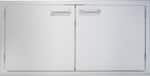 Alt View 11. Viking - 42" Double Access Door - Stainless Steel.