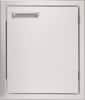 Angle. Viking - 18" Single Access Door - Stainless Steel.