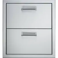 Viking - 19" Double Drawers - Stainless Steel - Angle_Zoom
