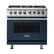 Front. Viking - VGR Freestanding 7-Series Gas 36"W Range - Slate Blue.