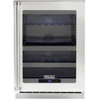 Viking - 5 Series 8-Bottle Wine Cooler - Stainless Steel - Front_Zoom