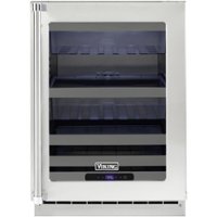 Viking - 5 Series 14-Bottle Wine Cooler - Stainless Steel - Front_Zoom