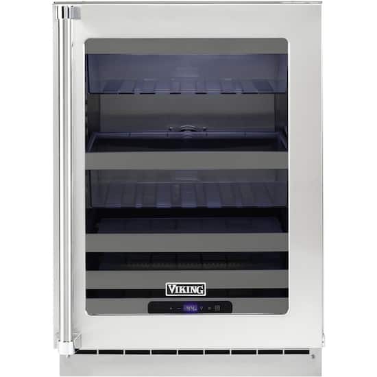 Viking 5 Series 14 Bottle Wine Cooler Stainless Steel Vubv524gss Best Buy