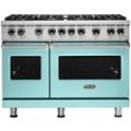 Viking - Professional 5 Series Freestanding Double Oven Gas Convection Range - Bywater Blue
