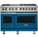 Front. Viking - VGR Freestanding 7-Series Gas 48"W Range - Alluvial Blue.