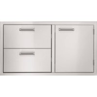 Viking - 36" Double Drawer and Access Door Combo - Stainless Steel - Angle_Zoom