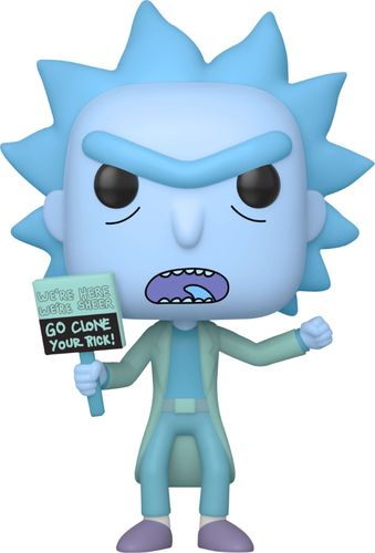 Funko - POP! Animation: Rick and Morty - Hologram Rick Clone
