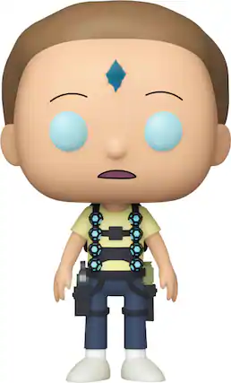Front. Funko - POP! Animation: Rick and Morty - Death Crystal Morty.