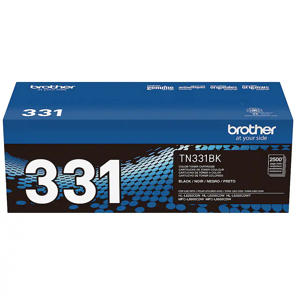 Brother - TN331BK Toner Cartridge - Black