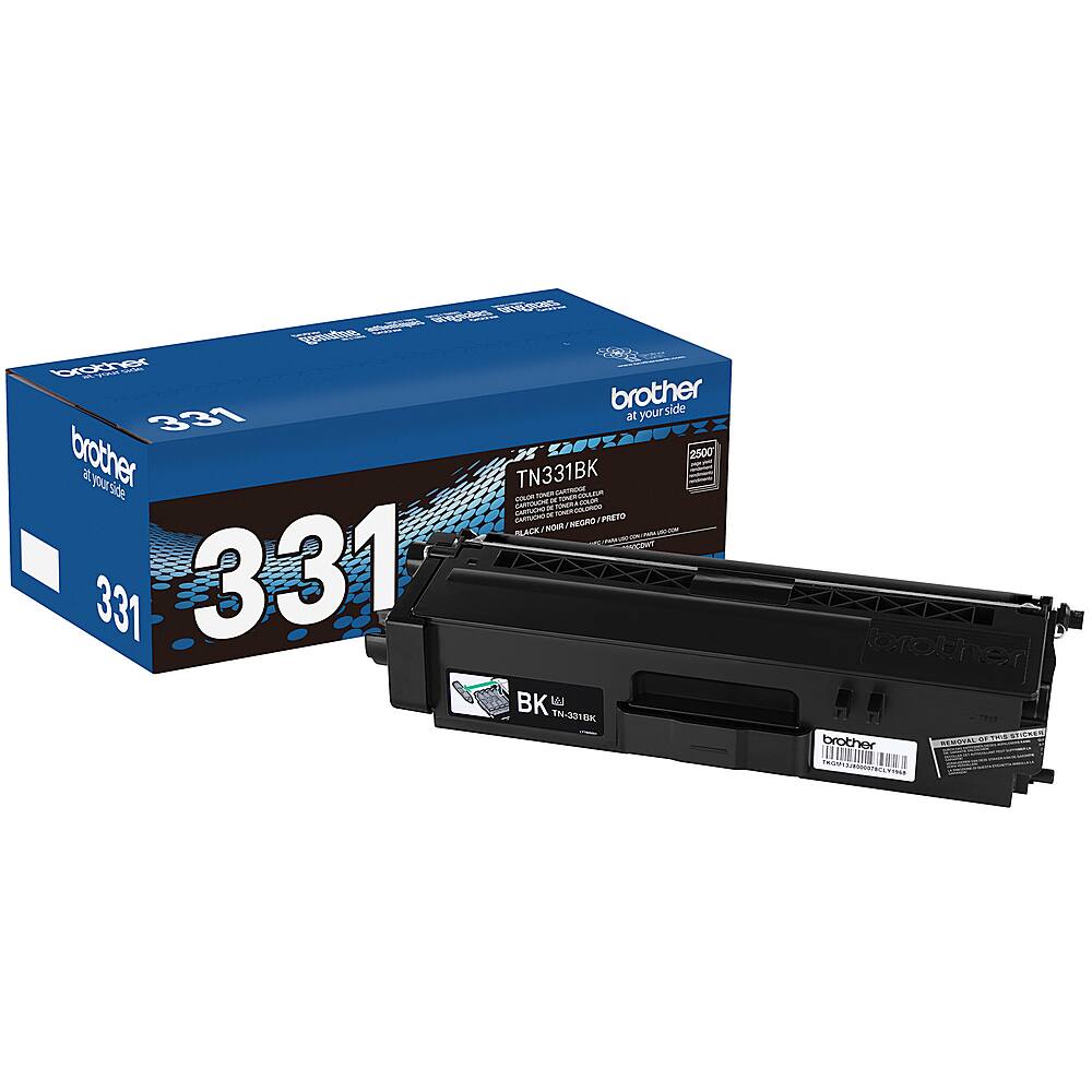 Alt View 12. Brother - TN331BK Toner Cartridge - Black.