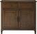 Front. Simpli Home - Connaught Traditional Solid Wood Entryway Storage Cabinet - Rustic Natural Aged Brown.