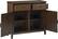 Alt View Zoom 11. Simpli Home - Connaught Traditional Solid Wood Entryway Storage Cabinet - Rustic Natural Aged Brown.
