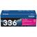 Front. Brother - TN336M High-Yield Toner Cartridge - Magenta.