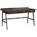 Angle. Simpli Home - Rylie SOLID WOOD Transitional 60 inch Wide Desk in Natural Aged Brown - Natural Aged Brown.