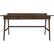 Front. Simpli Home - Rylie SOLID WOOD Transitional 60 inch Wide Desk in Natural Aged Brown - Natural Aged Brown.
