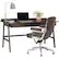 Alt View 11. Simpli Home - Rylie SOLID WOOD Transitional 60 inch Wide Desk in Natural Aged Brown - Natural Aged Brown.