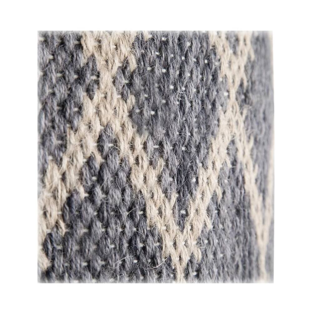 Alt View 15. Simpli Home - Edgeley Round Contemporary Polystyrene/Cotton Pouf - Gray.