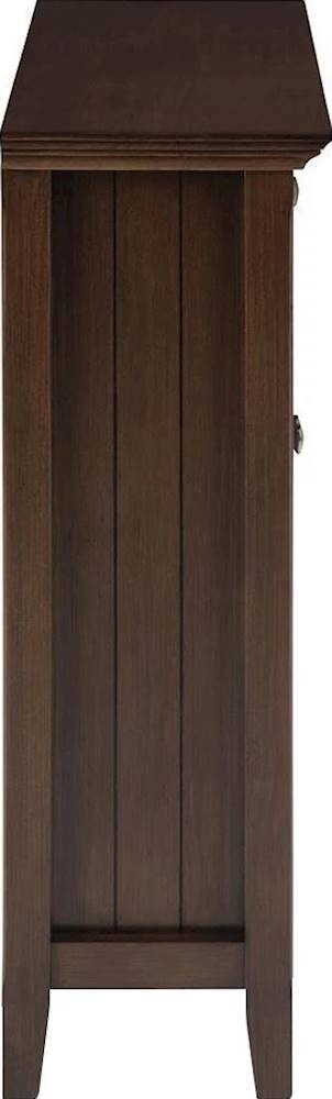 Alt View 12. Simpli Home - Acadian SOLID WOOD 36 inch Wide Transitional Entryway Storage Cabinet in Natural Aged Brown - Natural Aged Brown.