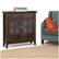 Alt View 17. Simpli Home - Acadian SOLID WOOD 36 inch Wide Transitional Entryway Storage Cabinet in Natural Aged Brown - Natural Aged Brown.