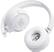 Alt View 13. JBL - TUNE 500BT Wireless On-Ear Headphones - White.