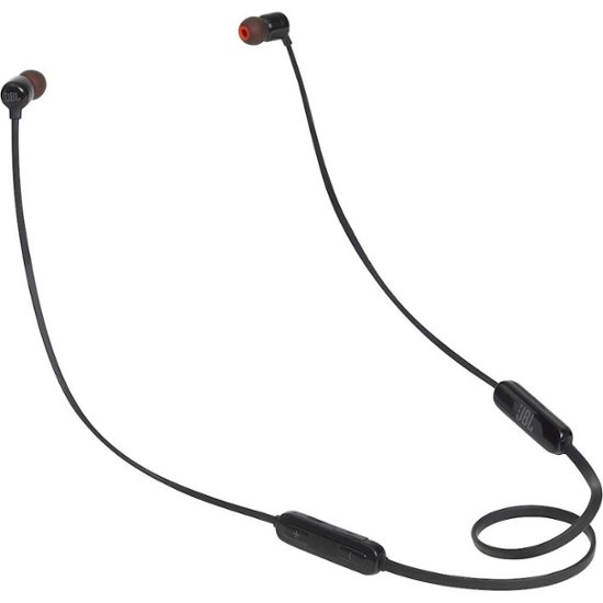 JBL – TUNE 110BT Wireless In-Ear Headphones – Black