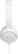 Alt View 12. JBL - TUNE 500 Wired On-Ear Headphones - White.