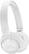 Angle. JBL - TUNE 600BTNC Wireless Noise Cancelling On-Ear Headphones - White.