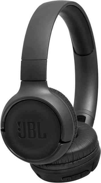JBL - TUNE 500BT Wireless On-Ear Headphones - Black