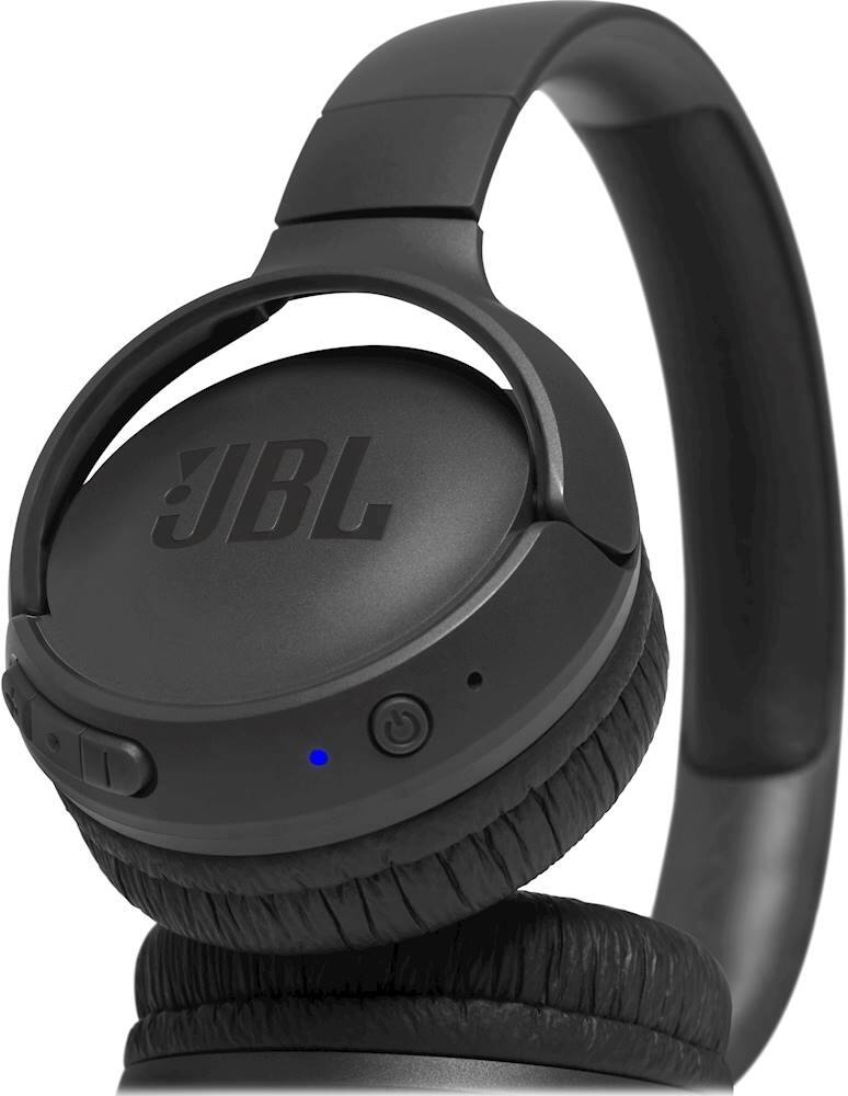 Alt View 15. JBL - TUNE 500BT Wireless On-Ear Headphones - Black.