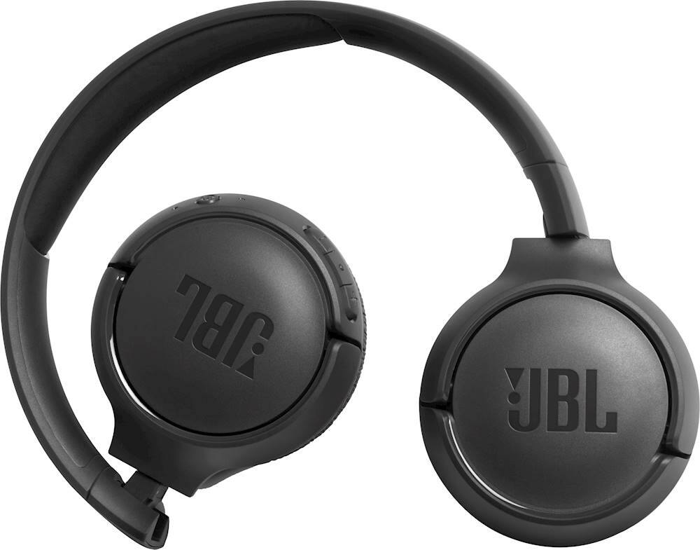 Alt View 17. JBL - TUNE 500BT Wireless On-Ear Headphones - Black.