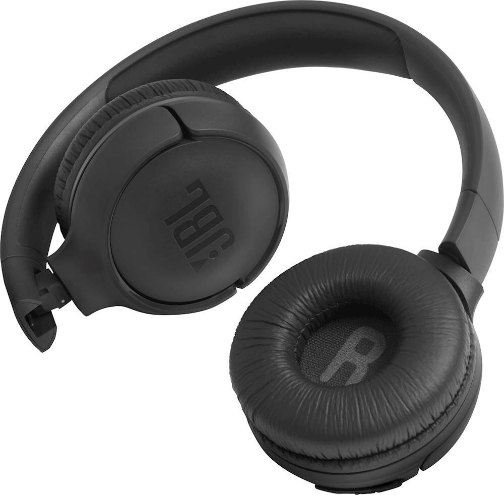 Alt View 18. JBL - TUNE 500BT Wireless On-Ear Headphones - Black.