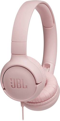 JBL - TUNE 500 Wired On-Ear Headphones - Pink