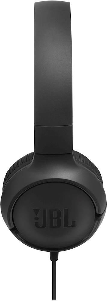 JBL TUNE 500 Wired On-Ear Headphones - Black
