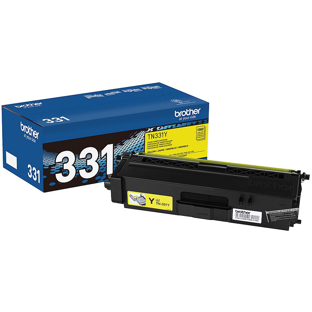 Alt View 12. Brother - TN331Y Toner Cartridge - Yellow.