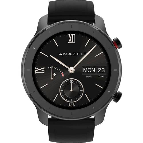 Amazfit - GTR Smartwatch 42mm Aluminum - Starry Black