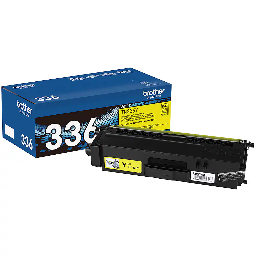 Alt View 1. Brother - TN336Y High-Yield Toner Cartridge - Yellow.
