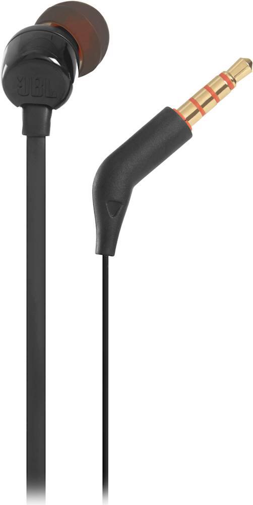 Alt View 11. JBL - TUNE 110 Wired In-Ear Headphones - Black.