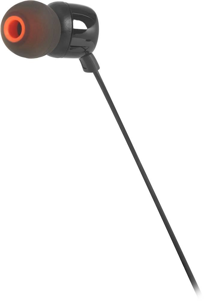 Alt View 12. JBL - TUNE 110 Wired In-Ear Headphones - Black.